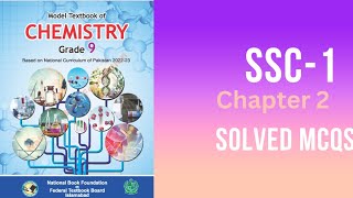 Class 9 Chemistry Chapter 2 MCQs  National Book Foundation [upl. by Nehr]