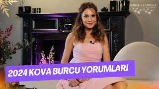 YILIN EN FIRSATLISI  2024 Yılı Kova Burcu Yorumları  Hande Kazanova ile Astroloji [upl. by Allveta]