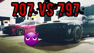 Challenger Redeye vs Hellcat Charger [upl. by Glynas240]