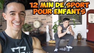 12min de sport pour enfants à la maison [upl. by Pinter]