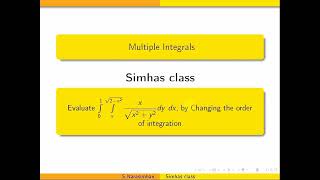 Change the order of integration integral 0to1 integral x to\sqrt2x2 x by \sqrtx2y2dydx [upl. by Leidag]