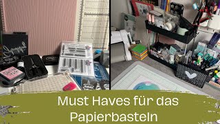 Must Haves für die Kartengestaltung🤔 welche Dinge benötigt ihr wirklich [upl. by Austreng]