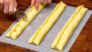 Simpler than you imagine The best appetizer recipe from puff pastry [upl. by Fachanan395]