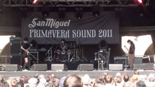 Nisennenmondai  Mirrorball Live  Primavera Sound  Barcelona 25052011 [upl. by Oeniri]