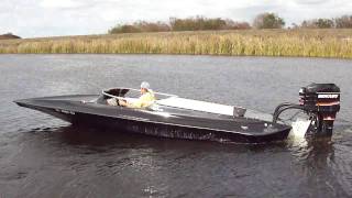 Hydrostream Vulture 300 HP Merc BreakIn 123110 [upl. by Ambie]