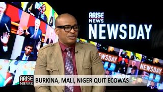 Niger Mali Burkina Faso Quit ECOWAS This Will Impact Us Economically And Politically  Efem Ubi [upl. by Tesler72]