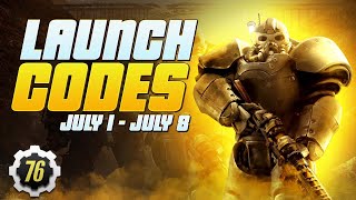 Fallout 76 Launch Codes for ALPHA BRAVO CHARLIE July 1  July 8 [upl. by Alain287]