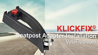 Howto Install KLICKfix Seatpost Adapter [upl. by Naxor]