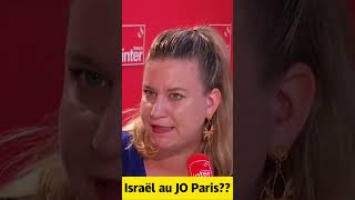 Israël au JEUX OLYMPICS Paris 2024 mathildepanot frontpopulaire boycott israel palestine lci [upl. by Cori]