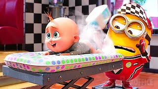 El bebé Gru  Minions las escenas más tiernas de Mi Villano Favorito 4 😍 🌀 4K [upl. by Sung428]