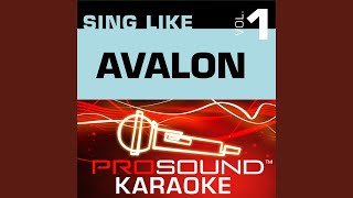 Adonai Karaoke with Background Vocals In the Style of Avalon [upl. by Normandy]