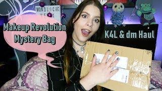 Makeup Revolution Mystery Bag 2019  Haul Kosmetik4Less amp dm  Neuheiten  Ausverkauf  Februar 2019 [upl. by Okajima423]