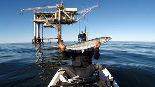 Texas Jet Ski Fishing Matagorda Rigs [upl. by Mehala195]