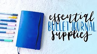 My Essential Supplies  Bullet journal [upl. by Haze]