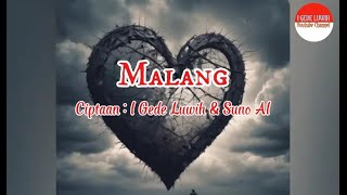 MALANG  1   official lyrics music video [upl. by Ettevy]