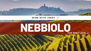 Grape Varieties  Nebbiolo Intermediate Version ideal for WSET Level 2 Wine [upl. by Aiuhsoj]