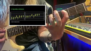 Practice this scale sequence over the provided backing track to develop dexterity and speed [upl. by Mosa801]