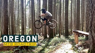 Best Mountain Biking In OREGON  Alsea Falls  Blackrock  Sandy Ridge [upl. by Sianna]