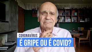 Diferença entre influenza gripe e covid19 [upl. by Ahseel]