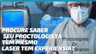 Conheça laser usado cirurgias fissurafístula procure saber seu proctologista tem mesmo laser [upl. by Nigel220]