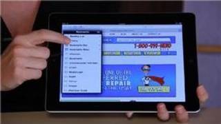 iPad Tips  How to Delete a Bookmark From an iPads Bookmark Bar [upl. by Anauj]