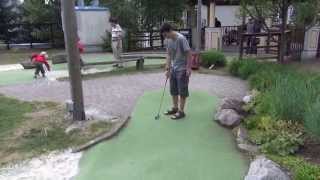 The Worst Crazy Golf Shot of All Time By Benjie Mont Tremblant Quebec Canada [upl. by Rusert]