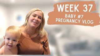 37 Week Pregnancy Vlog  I Got a Membrane Sweep  Early Signs of Labor [upl. by Herzel19]