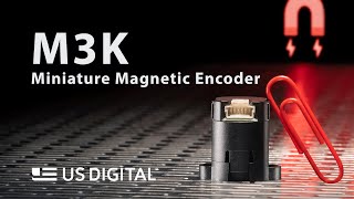 M3K Miniature Magnetic Encoder  US Digital [upl. by Mayhs]