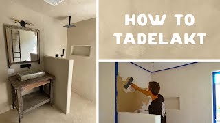 Tadelakt Bathroom Tutorial [upl. by Bunker705]