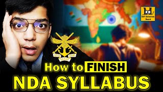 How to Finish NDA 2 2024 Syllabus  NDA Preparation NDA important Topics  Shubham Varshney SSB [upl. by Finkelstein]