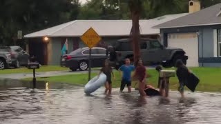 Edgewater city manager fired amid local flooding crisis [upl. by Llesig144]