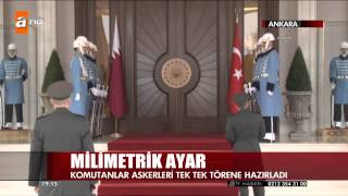 Cumhurbaşkanlığında Muhafız Askerlerine Milimetrik Ayar [upl. by Tierell604]