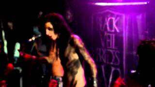 Black Veil Brides 15 10 2011 FALLEN ANGELS [upl. by Cinimmod]