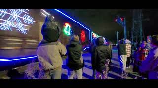 CP Holiday Train Finally Comes By Monroe Blvd Taylor MI [upl. by Rhea]