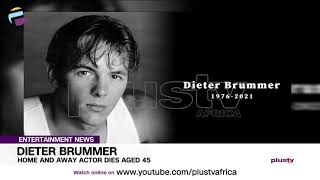 Home And Away Actor Dieter Brummer Dies Aged 45  ENTERTAINMENT [upl. by Eniamaj]