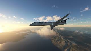 Aerosoft CRJ 900 Flight from Split LDSP to Brac LDSB 4K [upl. by Selinski261]