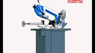 PILOUS gravitation bandsaw ARG 220 PLUS [upl. by Kyne]