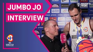 Johannes Voigtmann im Interview  FIBA BasketballWM 2023  MAGENTA SPORT [upl. by Dorina632]