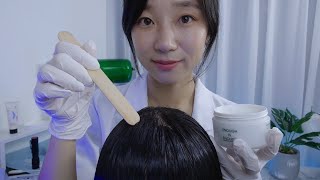 ASMR Dermatologist Scalp Check amp Treatment [upl. by Diann]