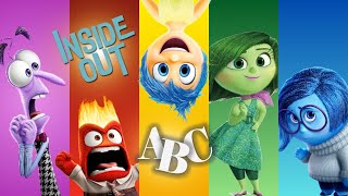 Inside Out ABC  NEW movie  Learn the alphabet with INSIDE OUT new characters and emotions [upl. by Pelagia]