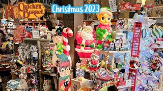 CRACKER BARREL CHRISTMAS 2023  STORE WALKTHROUGH [upl. by Kassity]