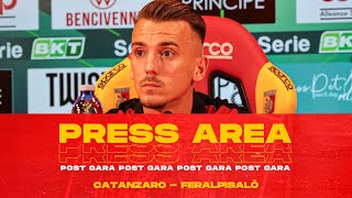 PRESS AREA  VANDEPUTTE NEL DOPO GARA DI CATANZAROFERALPISALO🎙️ [upl. by Aldos]