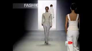 quotHugo Bossquot Autumn Winter 2001 2002 New York 2 of 3 pret a porter by FashionChannelmov [upl. by Navets]