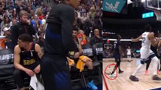 JAMAL MURRAY FUROUS THROWS HEAT PAD AT KAT amp LIVID AFTER LOSING TO WOLVES [upl. by Mis]