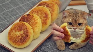 Potato Cheese Pancakes Korean [upl. by Anifares]