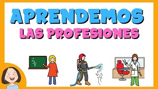 Aprendemos el vocabulario de las profesiones [upl. by Airbas]