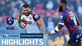 Bristol Bears v Leicester Tigers  HIGHLIGHTS  Close Game at Ashton Gate  Premiership 202122 [upl. by Livia]