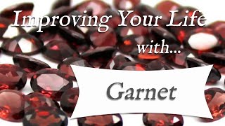 GARNET 💎 TOP 4 Crystal Wisdom Benefits of Garnet Crystal  Stone of Renewal [upl. by Naletak]