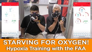 STARVING for OXYGEN  Hypoxia Training with the FAA [upl. by Titos613]