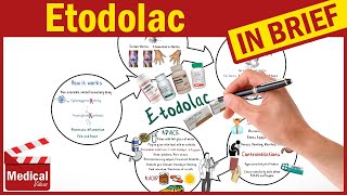 Etodolac 400 mg Lodine What is Etodolac Action Uses Dosage and Side Effects  NSAIDs [upl. by Einahteb307]